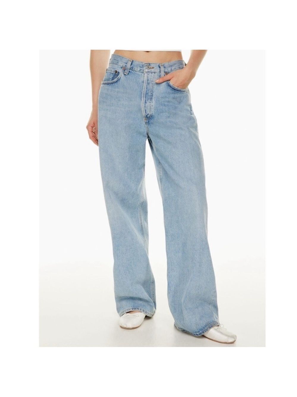 CITIZENS OF HUMANITY 
Neve Low Slung Relaxed In Blue 26in waist  Inseam 28in